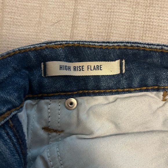 Retro Wrangler High Rise Flare Jeans - Picture 4 of 4